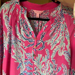Lilly Pulitzer Silk Blouse